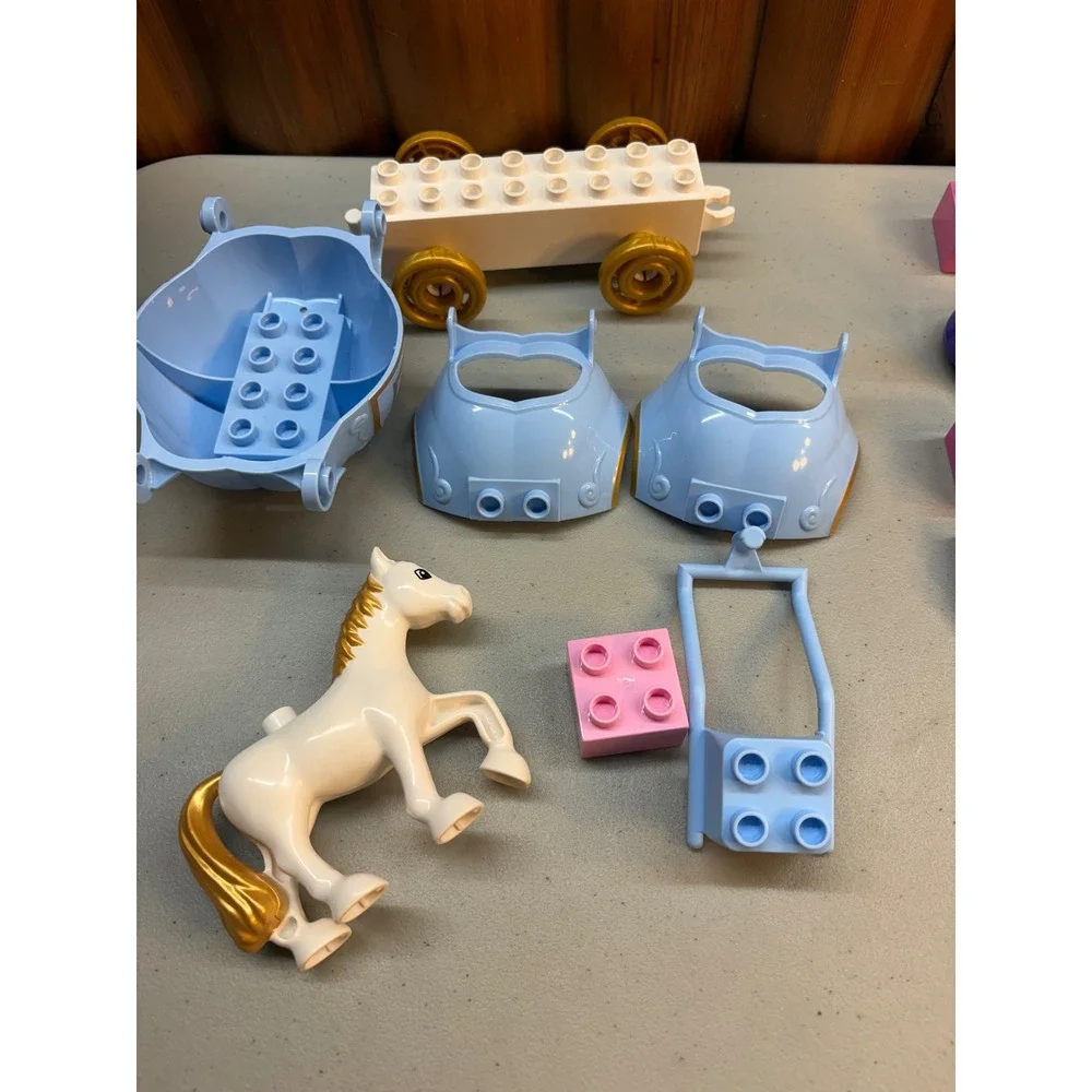 Lego DUPLO 6153 cinderella's carriage horse complete set no box